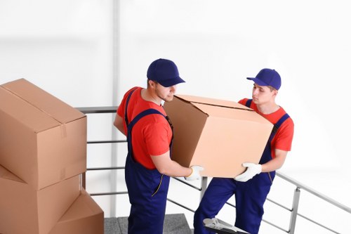 Professional house removalists in Kentishtown loading furniture for a local move