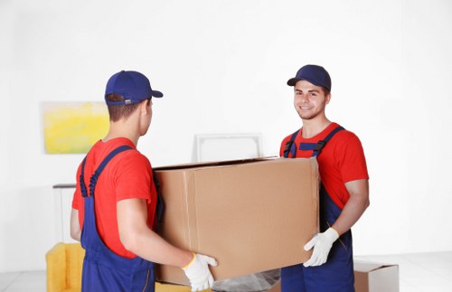 Urgent same day removals team loading furniture in Kentishtown