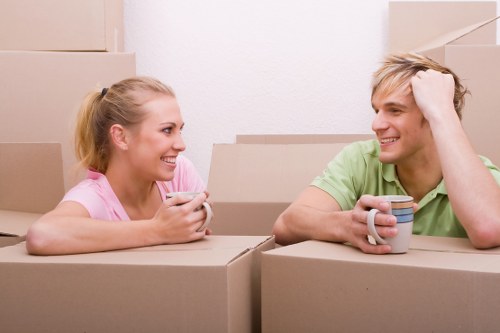 Packing and loading household items for a Kentish Town relocation