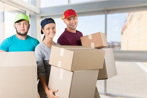 Screen-reader support illustration for an accessible removal company website