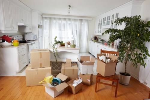 Commercial furniture handling during office relocation in Kentishtown