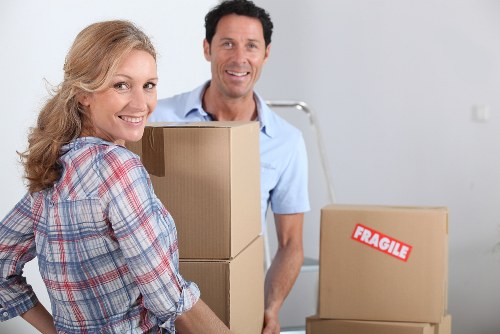 Safe loading of office furniture during commercial moves in Kentishtown