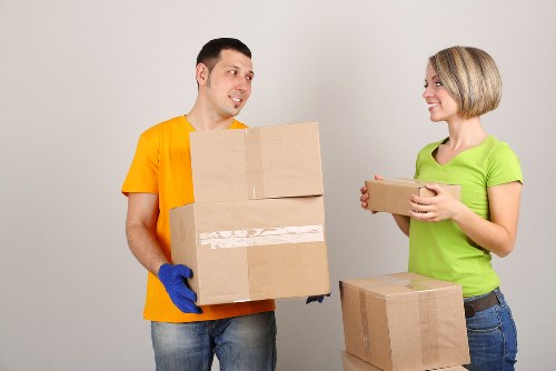 Professional packing supplies used for removals in Kentishtown